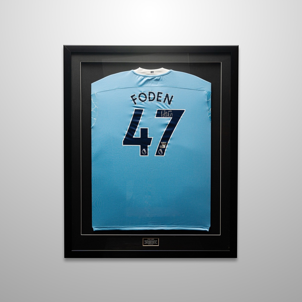 FODEN, PHIL AUTO (MANCHESTER CITY/BLUE/PUMA/20-21) JERSEY