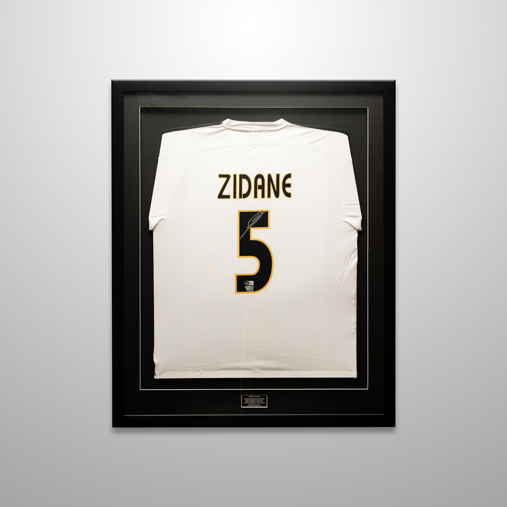 ZIDANE, ZINEDINE AUTO (REAL MADRID/04/UEFA/WHT/LNG/ADI) JERSEY