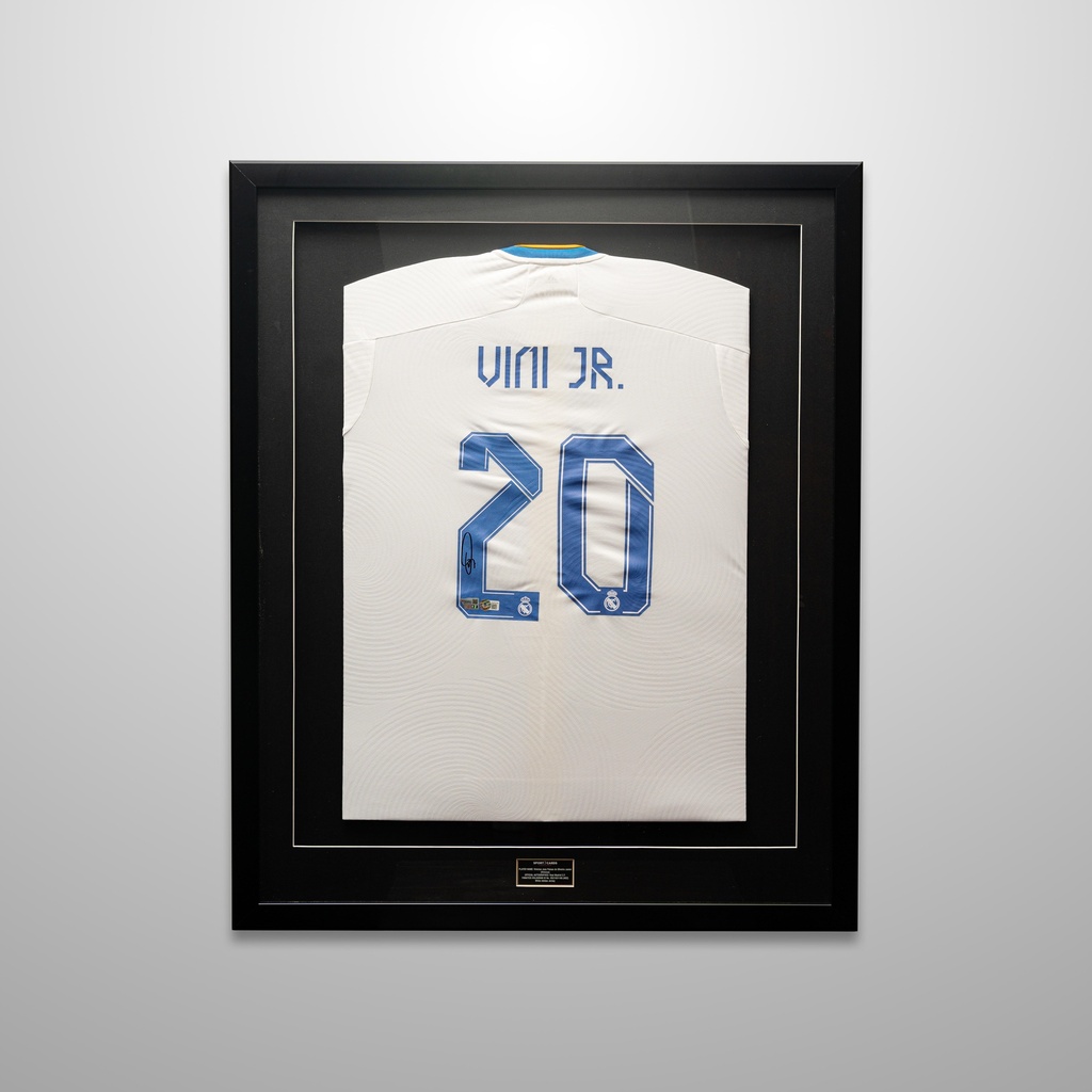 VINICIUS JUNIOR AUTO REAL MADRID WHITE ADIDAS JERSEY