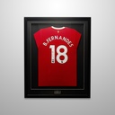BRUNO FERNANDES AUTOGRAPHED MAN UTD 21-22 HOME JERSEY