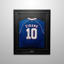 ZIDANE, ZINEDINE AUTO (FRANCE FF/HOME/BLUE) JERSEY