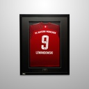 ROBERT LEWANDOWSKI AUTOGRAPHED BAYERN MUNICH ADIDAS 21-22 JERSEY