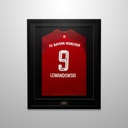 ROBERT LEWANDOWSKI AUTOGRAPHED BAYERN MUNICH ADIDAS 21-22 JERSEY