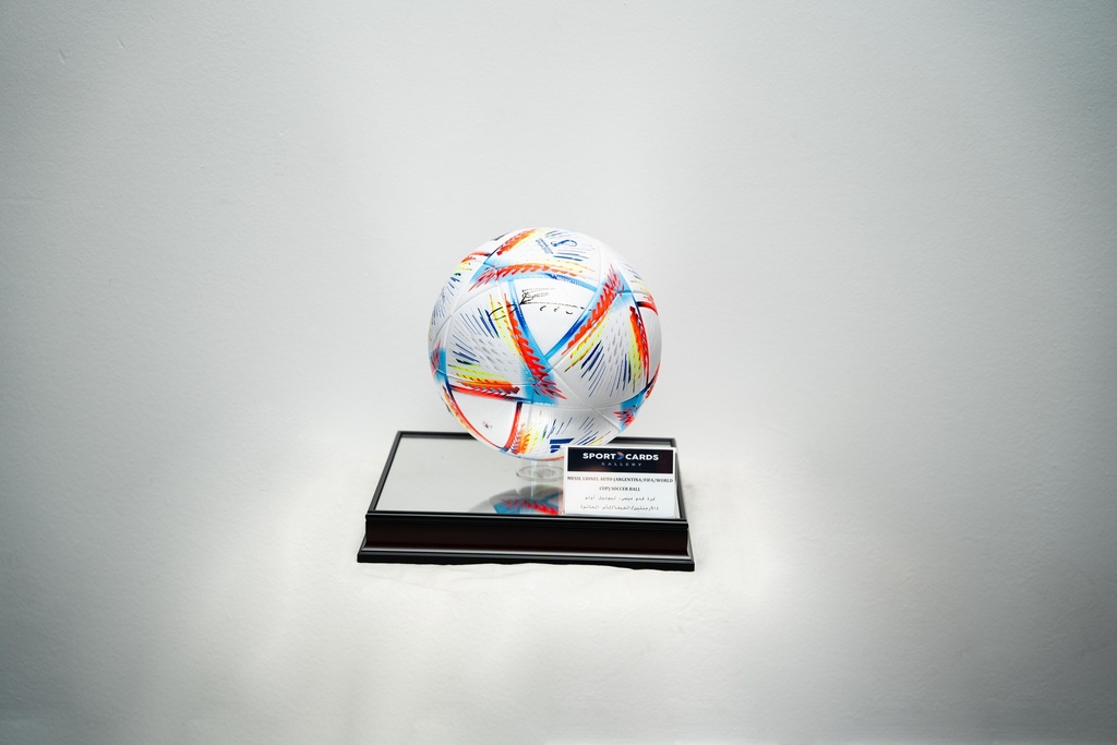 Lionel Andres Messi (Messi) - Sign Jersey Soccer Ball-SCCR