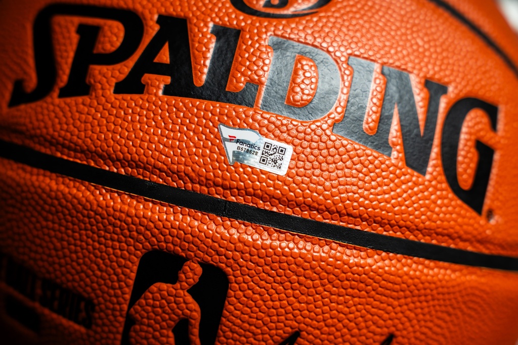 Earvin “Magic” Johnson Jr. (Johnson) and James Ager Worthy - Sign Ball
Basketball