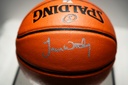 Earvin “Magic” Johnson Jr. (Johnson) and James Ager Worthy - Sign Ball
Basketball