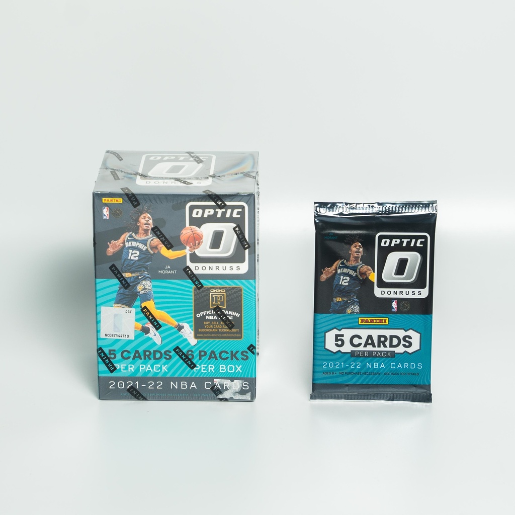 Panini Donruss Optic Basketball
Retail Exclusive Look for The Ultra Rare Checkerboard Prizmz! 2021-2022 Blaster
