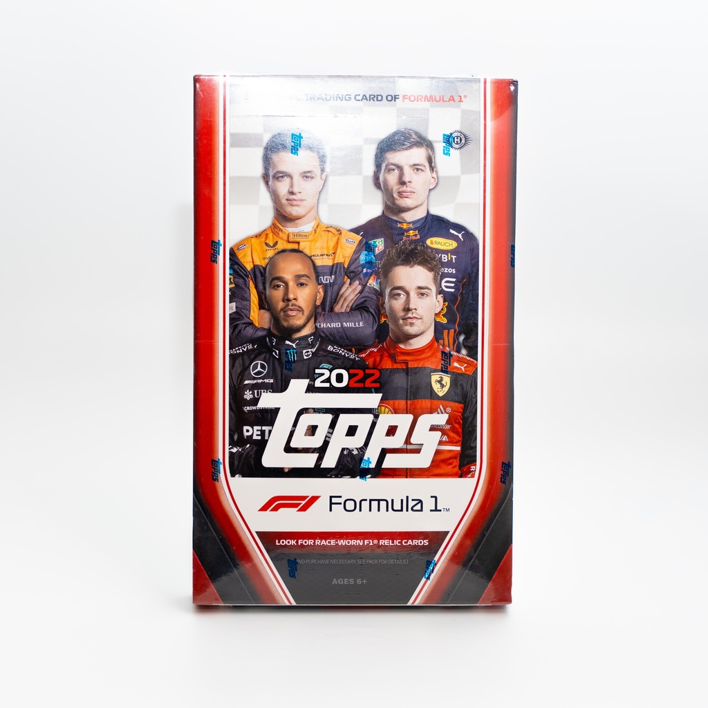 Topps Formula 1 2022
Look for Race Worn F1 Relic Cards