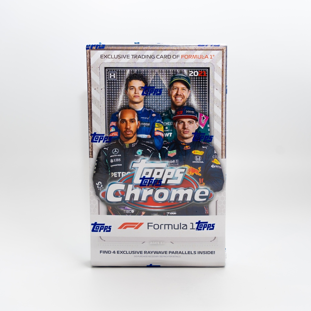 Topps Chrome Formula 1 2021 Hobby Lite 
Find 4 Exclusive Raywave Parallels Inside!