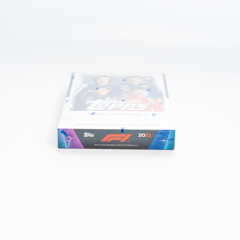 Topps Formula 1 2021 Hobby
Look for Race Worn F1 Relic Cards