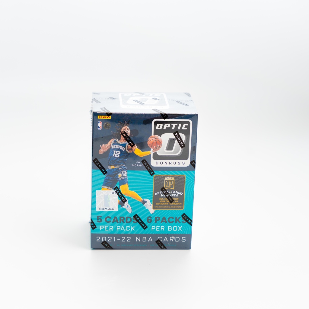 Panini Donruss Optic Basketball
Retail Exclusive Look for The Ultra Rare Checkerboard Prizmz! 2021-2022 Blaster
