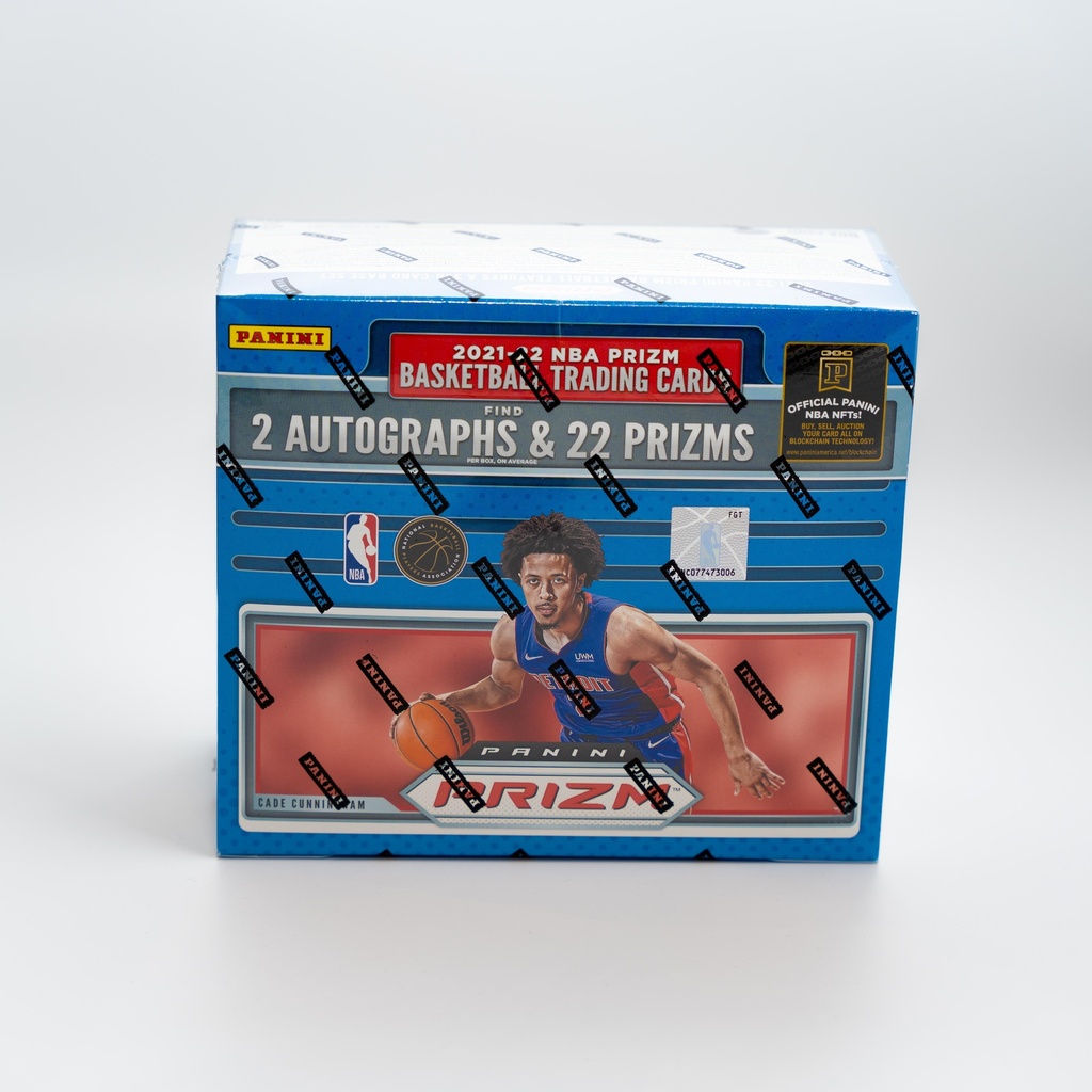 Panini Prizm Baketball
Find 2 Autographs and 22 Prizms 2021-2022 Hobby