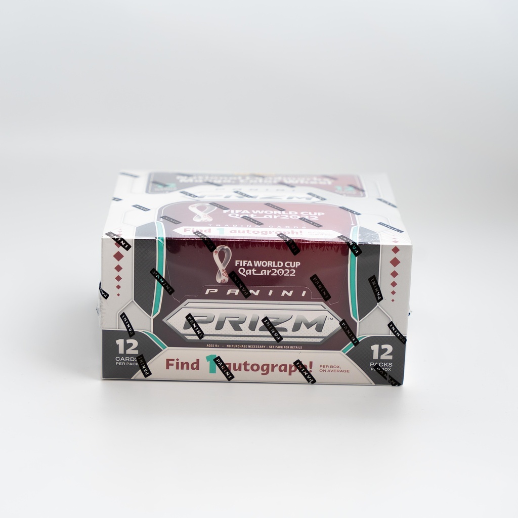 Panini Prizm FIFA World Cup Soccer
Find 1 Autograph Per Box on Average 2022 Hobby
