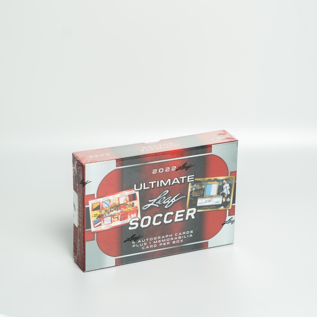 2022 Ultimate Leaf Soccer Sport Cards- 5 Autograph Cards Plus 1 Memorabilia