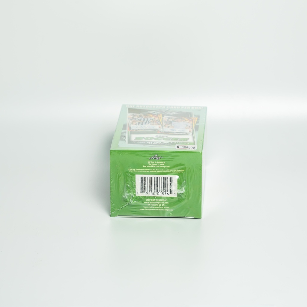 2024 Leaf Soccer Blaster Box-One Autograph Per Box