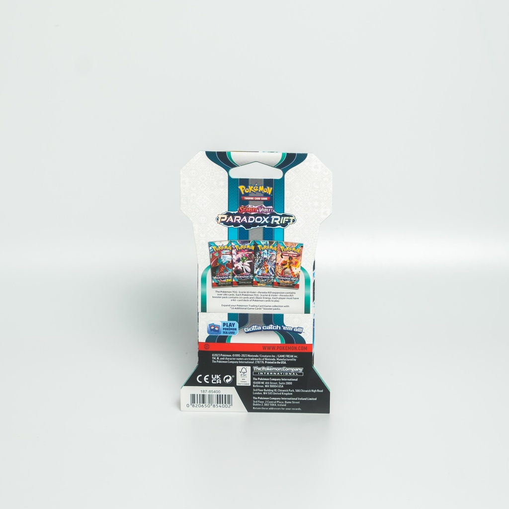 Pokemon Scarlet & Violet Paradox Rift Blister Pack