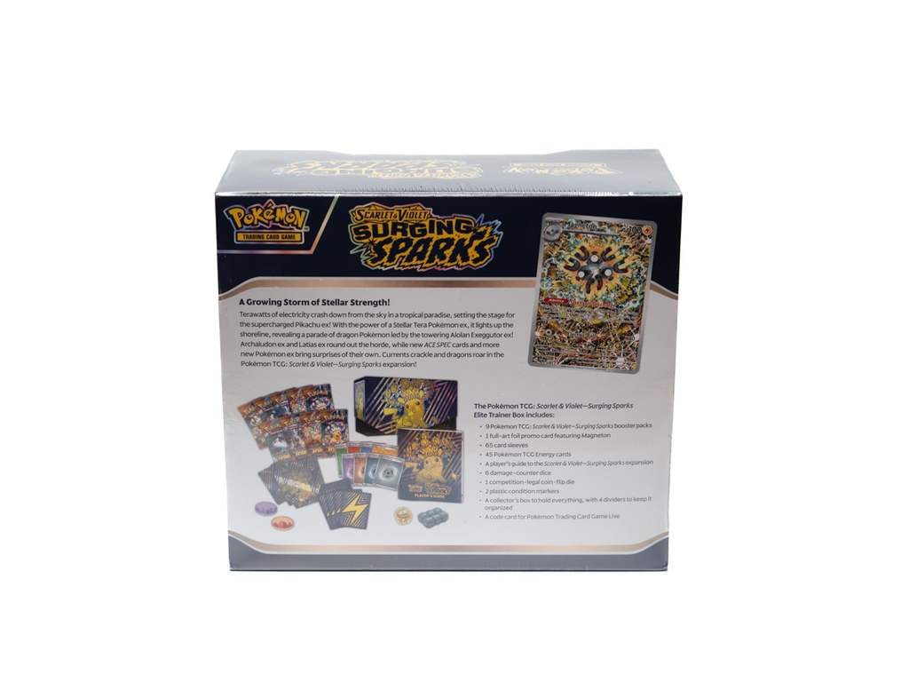 Pokemon Scarlet & Violet Surging Sparks Elite Trainer