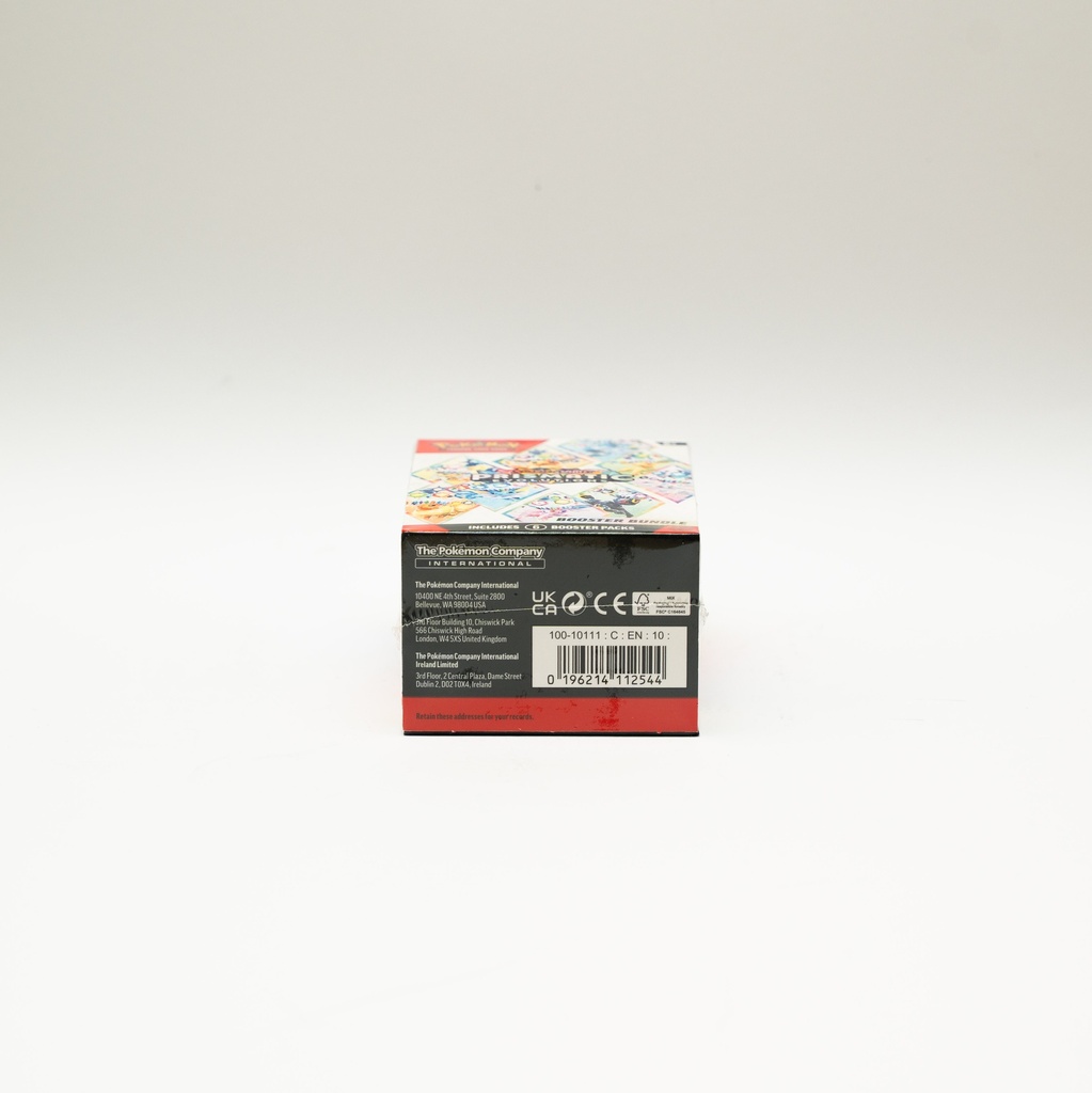 Pokemon Scarlet & Violet- Prismatic Evolutions Booster Bundle (6 Packs)