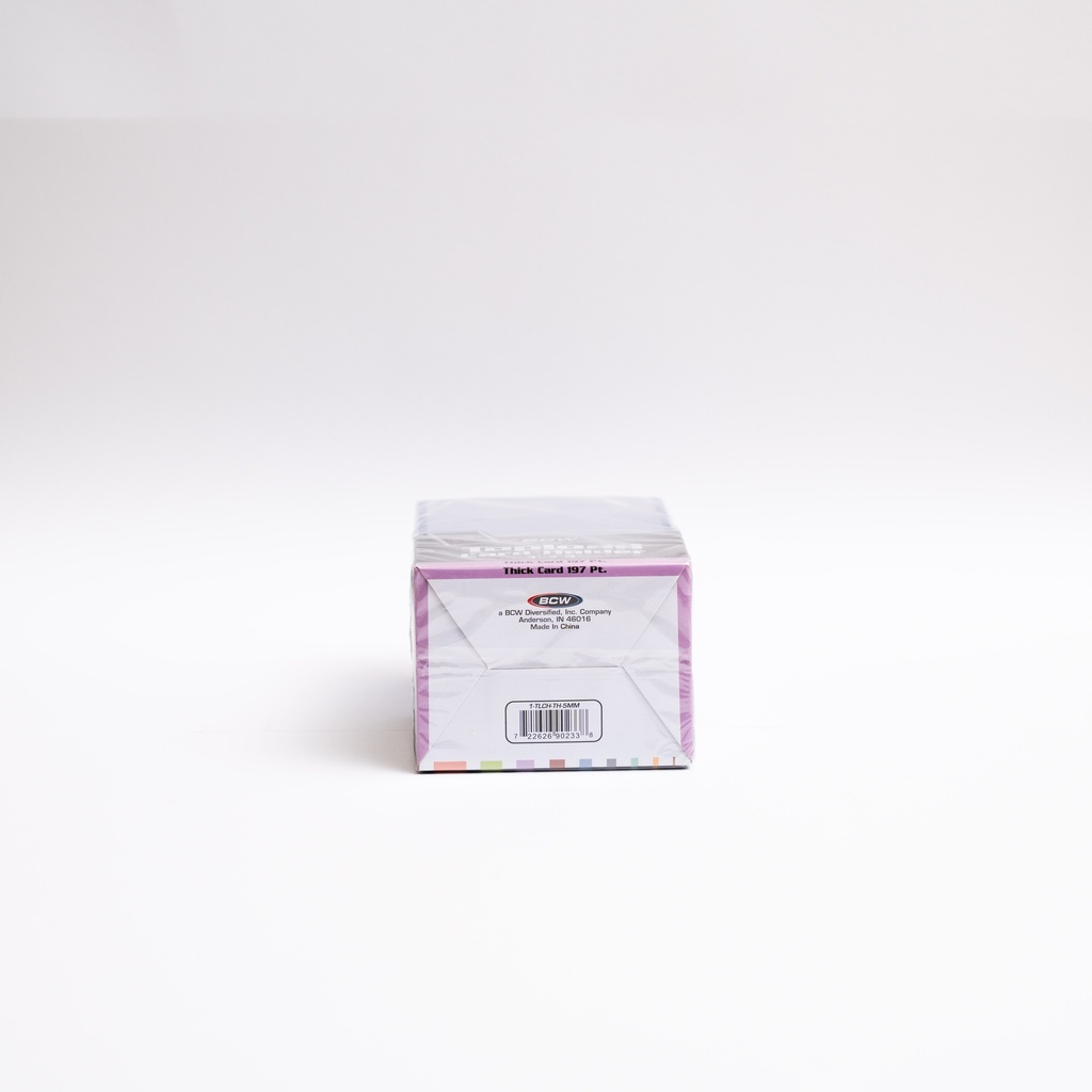 BCW Topload Card Holder 3' X 4'  Thick Card- 197 PT (10 Holders Pack)