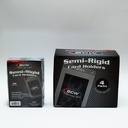 BCW Semi-Rigid #1 Card Holder- 3 5/16'' X 4  7/16'' (50 Holders Pack)