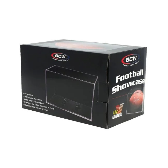 BCW Football Showcase - Black Stand - UV