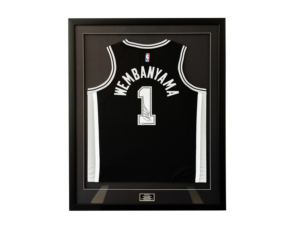 Victor Wembanyama San Antonio Spurs Autographed Nike Icon Swingman Jersey