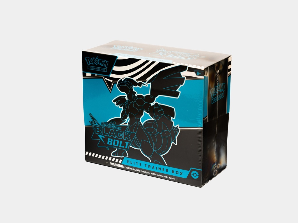 Pokemon Scarlet & Violet Black Bolt Elite Trainer Box