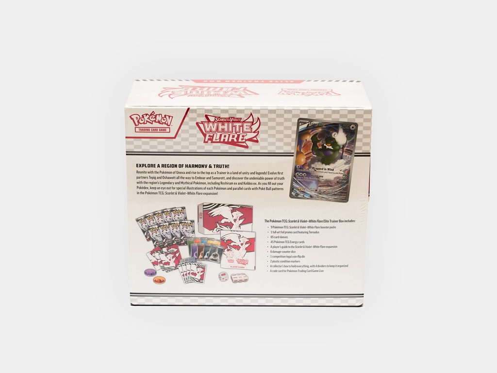 Pokémon Scarlet & Violet White Flare Elite Trainer Box 