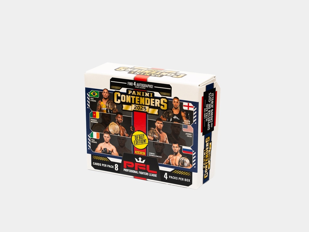 2025 Panini Contenders PFL Professional Fighters League Hobby Box (Pack)