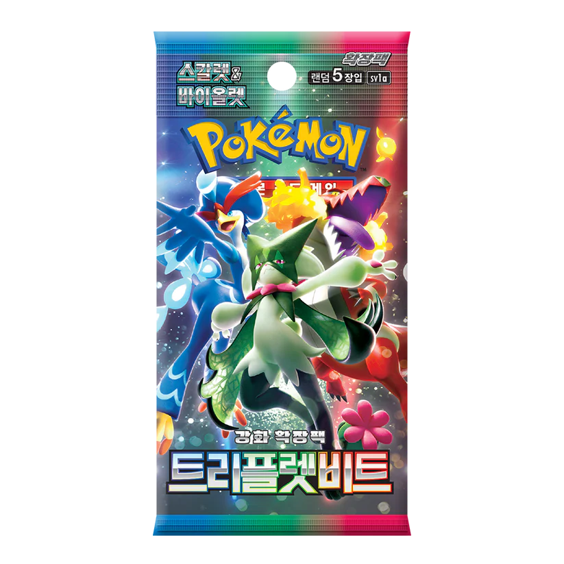 Pokemon Korean Triplet Beat (sv1a) Booster Pack 