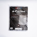 BCW Vinyl 9-Pocket Page (20 Pages Per Pack)