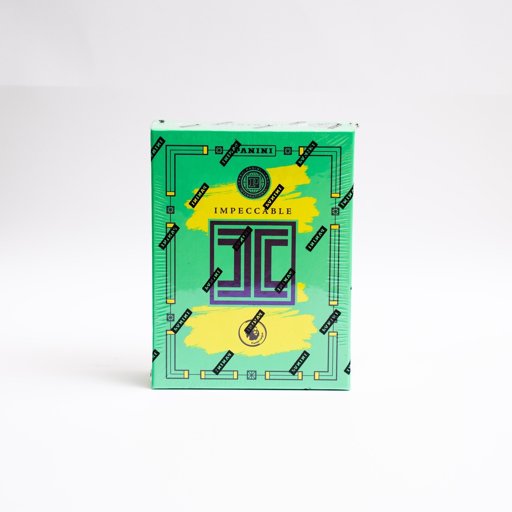 2023-24 Panini Impeccable Soccer Trading Card Box (Hobby International)