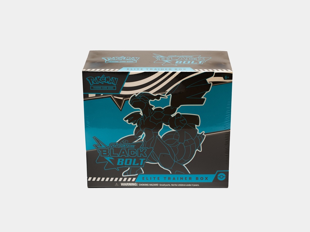 Pokemon Scarlet & Violet Black Bolt Elite Trainer Box