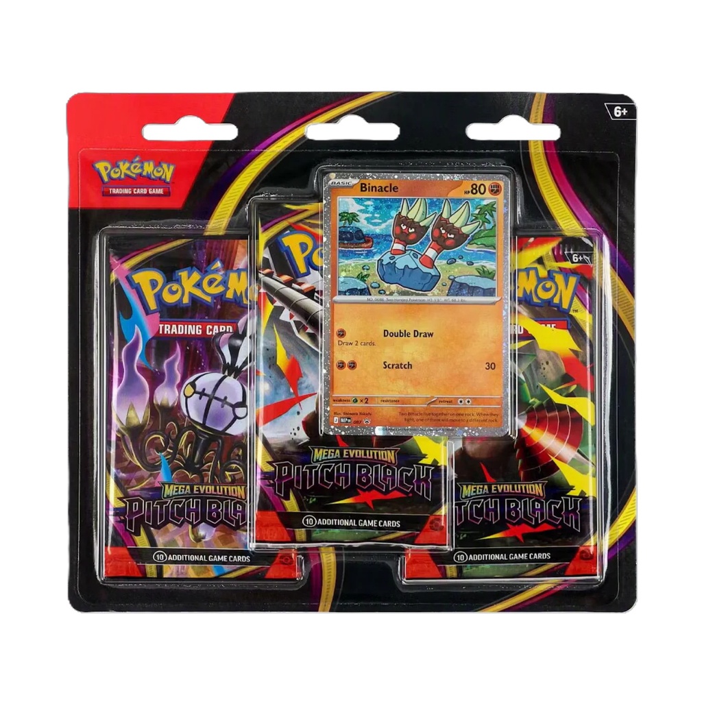 Pokemon Pitch Black 3-Pack Blister