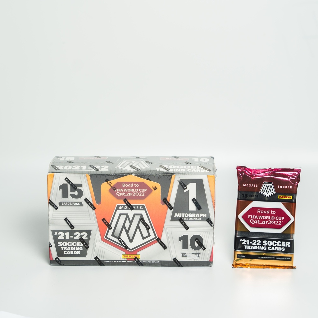 Panini Mosaic Road to FIFA World Cup Qatar 2022 Soccer 1 Autograph Per Box on Average 2021-2022 Hobby