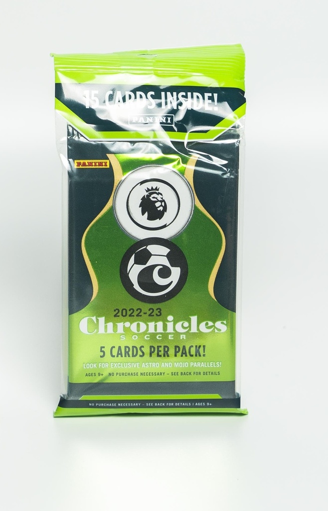 Panini Chronicles Soccer Look for Exclusives Astro and Mojo Parallels Multi Pack 2022-2023