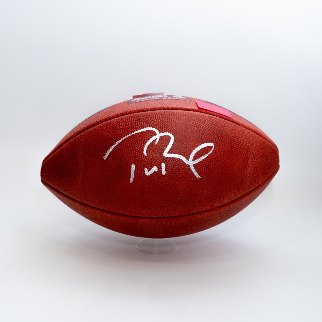 Thomas Edward Patrick Brady Junior NFL - Sign Ball Football