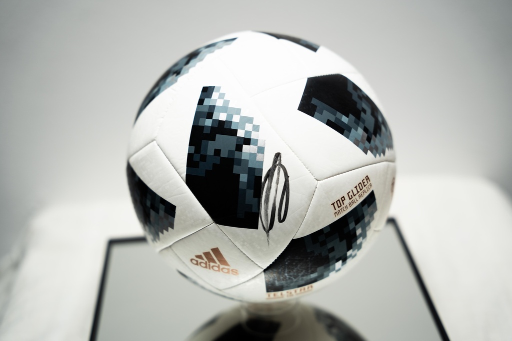 Dembele Ousmane Auto (2018 FIFA WC/TELSTAR 18) Soccer Ball 