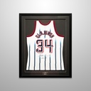Hakeem Abdul Olajuwon (Olajuwon) - Sign Basketball Jersey 