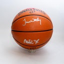 Earvin “Magic” Johnson Jr. and James Ager Worthy - Sign Ball Basketball
