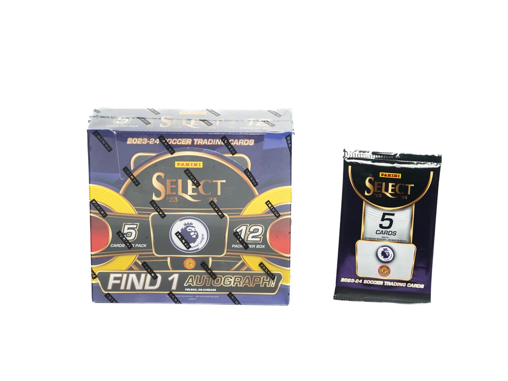 Panini Soccer Select PL (23-24) Trading Cards -Find 1 Autograph Per Box