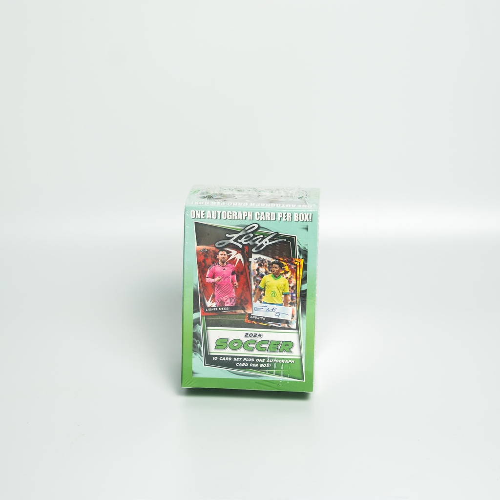 2024 Leaf Soccer Blaster Box-One Autograph Per Box