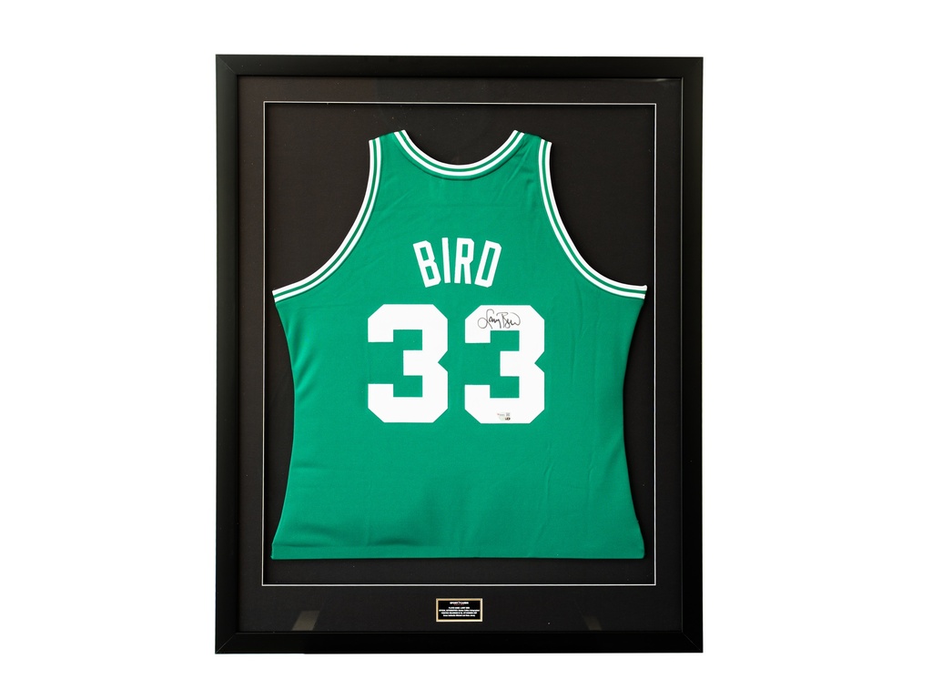 Larry Bird Boston Celtics Autographed Green Authentic Mitchell and Ness Jersey