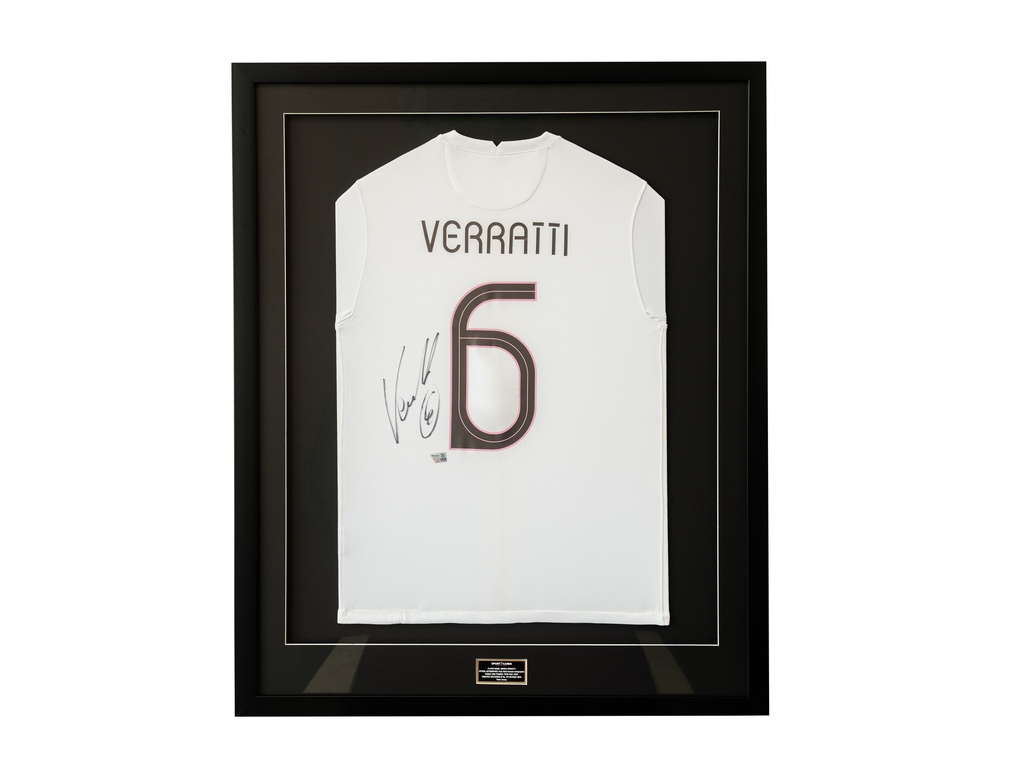 Marco Verratti Paris Saint-Germain Autographed 2021-22 Third Jersey