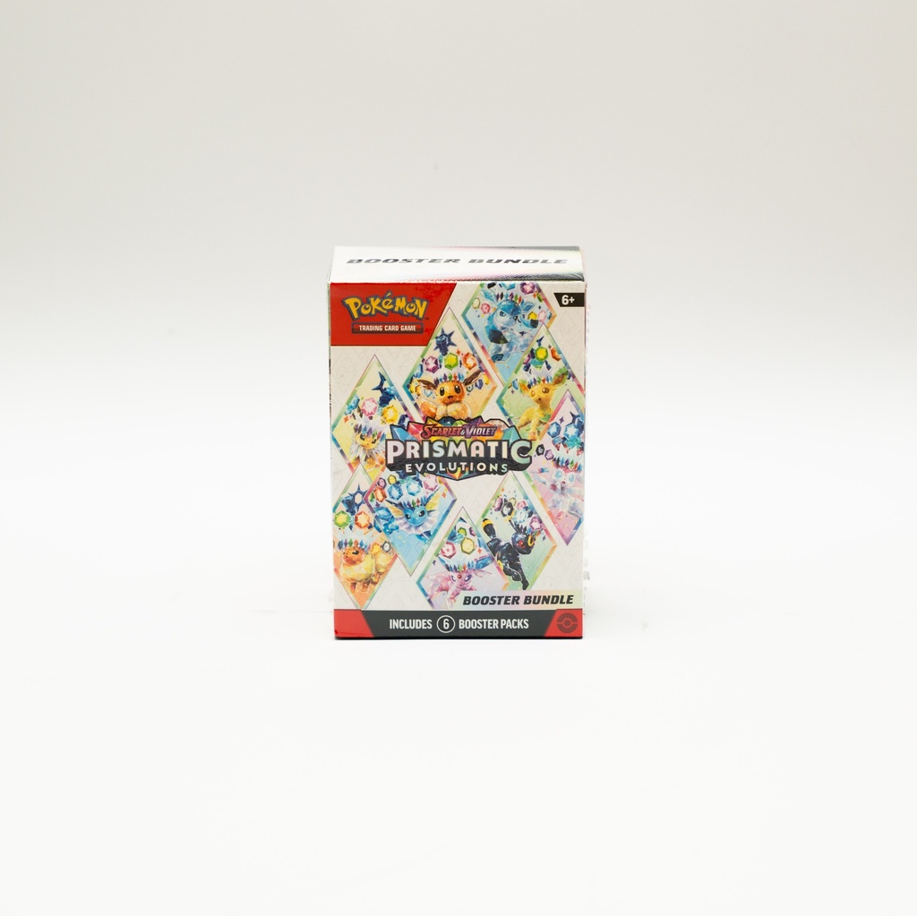 Pokemon Scarlet & Violet- Prismatic Evolutions Booster Bundle (6 Packs)