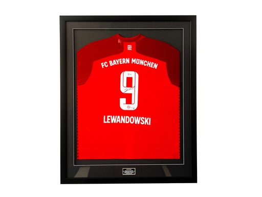[JRSY-LE0073 ] Robert Lewandowski Poland National Team Autographed Nike 2021-2022 White Jersey