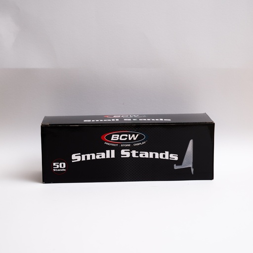 [1-STAND3] BCW 1- Stand 3 Small Stands (50 Stands Per Box)