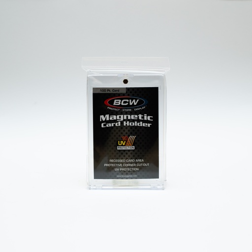 [1-MCH-100] BCW Magnetic Card Holder - 100 PT.