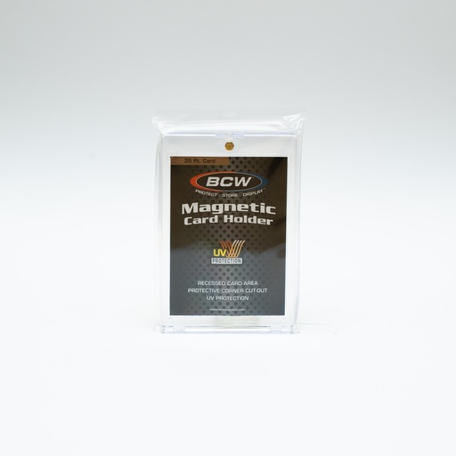[1-MCH-35] BCW Magnetic Card Holder - 35 PT.