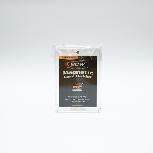 [1-MCH-55] BCW Magnetic Card Holder - 55 PT.